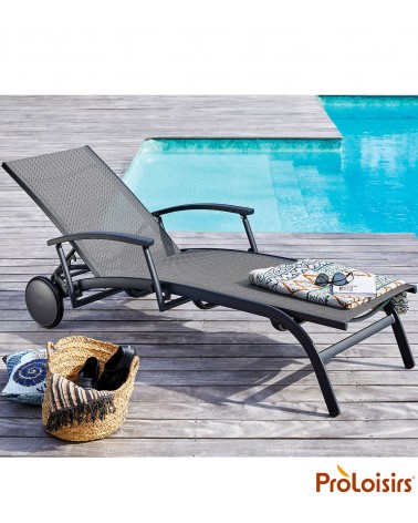 Bain de soleil ELEGANCE avec accoudoirs    