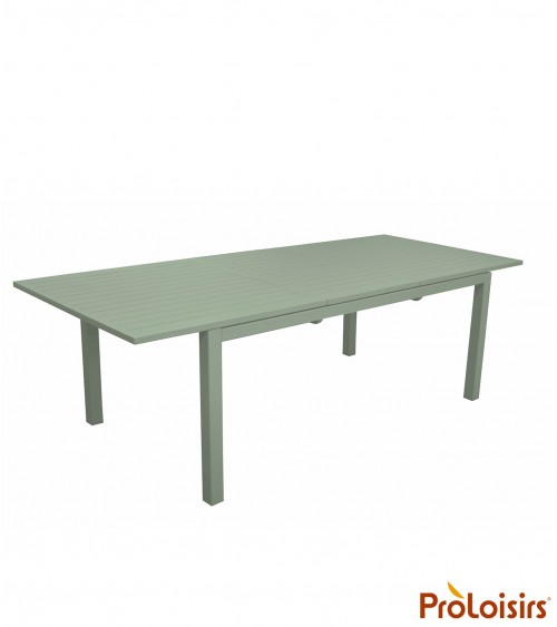 Table GENES 160/240 Coloris:Châssis Amande / Plateau Amande Eco-participation    :Prix de vente comprenant l' éco-participation 