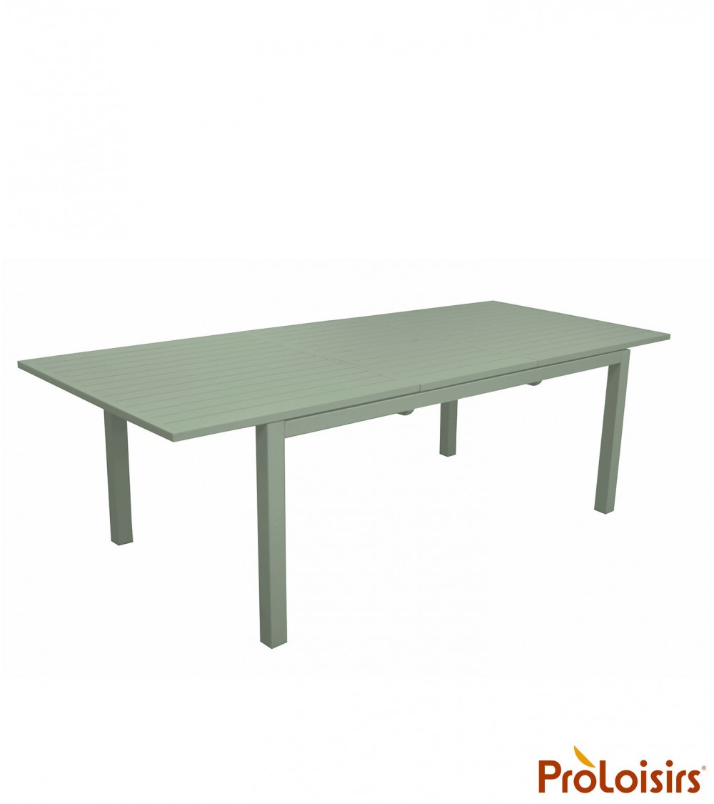Table GENES 160/240 Coloris:Châssis Amande / Plateau Amande Eco-participation    :Prix de vente comprenant l' éco-participation 