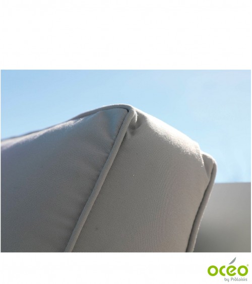 Fauteuil CORDOUAN Coloris:Châssis Blanc / Coussin Birch Eco-participation    :Prix de vente comprenant l' éco-participation de 6