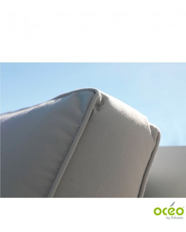 Fauteuil CORDOUAN Coloris:Châssis Blanc / Coussin Birch Eco-participation    :Prix de vente comprenant l' éco-participation de 6