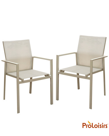 Fauteuil DELIA Coloris:Châssis Crème / Assise Chevron crème  Eco-participation :Prix de vente comprenant l' éco-participation de