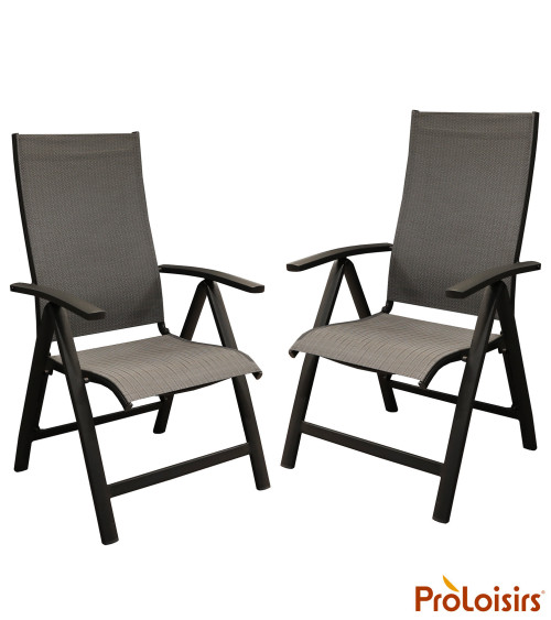 Fauteuil MULTIPO ELEGANCE Coloris:Châssis Graphite / Assise Chevron noir  Eco-participation :Prix de vente comprenant l' éco-par
