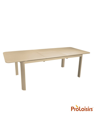 TABLE EOS 180/240 Coloris:Châssis Crème / Plateau Crème  Eco-participation :Prix de vente comprenant l' éco-participation de 3,1