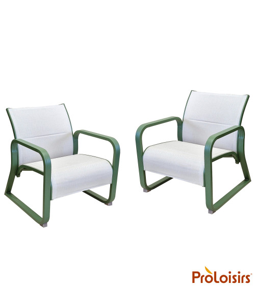 Fauteuil QUENZA matelassé Coloris:Châssis Amande / Assise Chiné blanc  Eco-participation :Prix de vente comprenant l' éco-partic