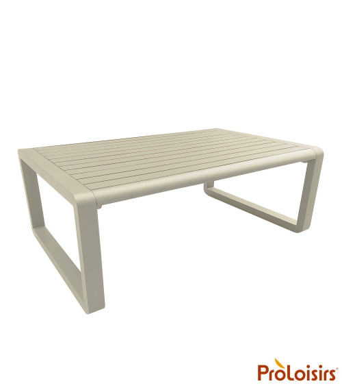 Table basse rectangulaire TONIO  Coloris:Châssis Sauge / Plateau Sauge  Eco-participation :Prix de vente comprenant l' éco-parti