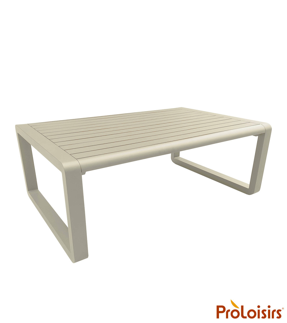 Table basse rectangulaire TONIO  Coloris:Châssis Sauge / Plateau Sauge  Eco-participation :Prix de vente comprenant l' éco-parti