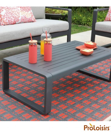 Ensemble détente MOJITO Coloris:Châssis Graphite / Coussin Gris Eco-participation    :Prix de vente comprenant l' éco-participat
