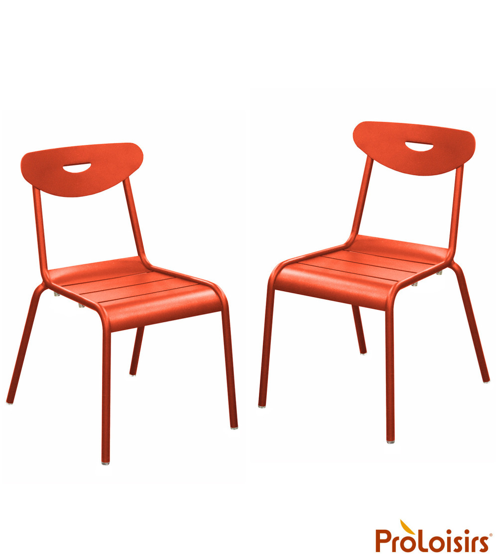 Chaise SMILEY Coloris:Châssis Terra / Assise Terra  Eco-participation :Prix de vente comprenant l' éco-participation de 0,35 € T
