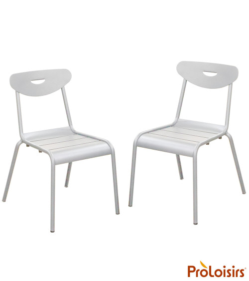 Chaise SMILEY Coloris:Châssis Blanc/Assise Blanc  Eco-participation :Prix de vente comprenant l' éco-participation de 0,35 € TTC