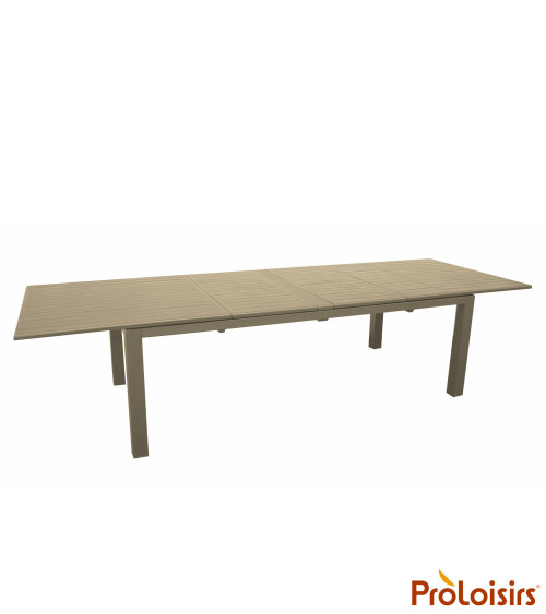 Table GENES 220/270/320 Coloris:Châssis Crème / Plateau Crème  Eco-participation :Prix de vente comprenant l' éco-participation 