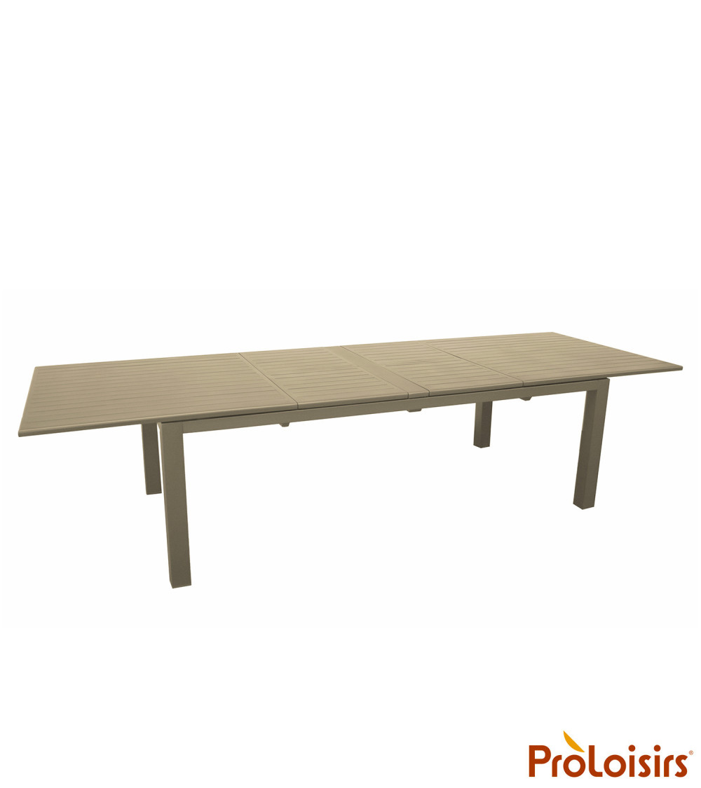 Table GENES 220/270/320 Coloris:Châssis Crème / Plateau Crème  Eco-participation :Prix de vente comprenant l' éco-participation 