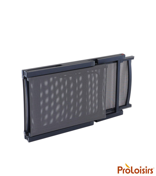 Lit de soleil pliant EDEN Coloris:Châssis Graphite / Assise Gris  Eco-participation :Prix de vente comprenant l' éco-participati