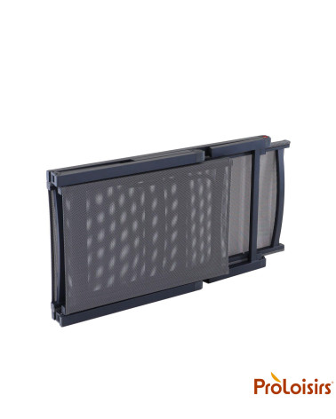Lit de soleil pliant EDEN Coloris:Châssis Graphite / Assise Gris  Eco-participation :Prix de vente comprenant l' éco-participati