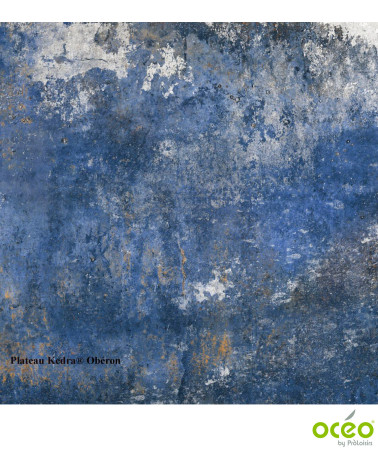 Table AMBER 180/240 Plateau Kedra® Coloris:Châssis Blanc/Plateau Kedra® Obéron  Eco-participation :Prix de vente comprenant l' é