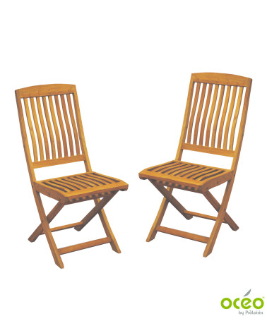 Chaise de jardin RIAS Coloris:Châssis Teck / Assise Teck  Eco-participation :Prix de vente comprenant l' éco-participation de 0,