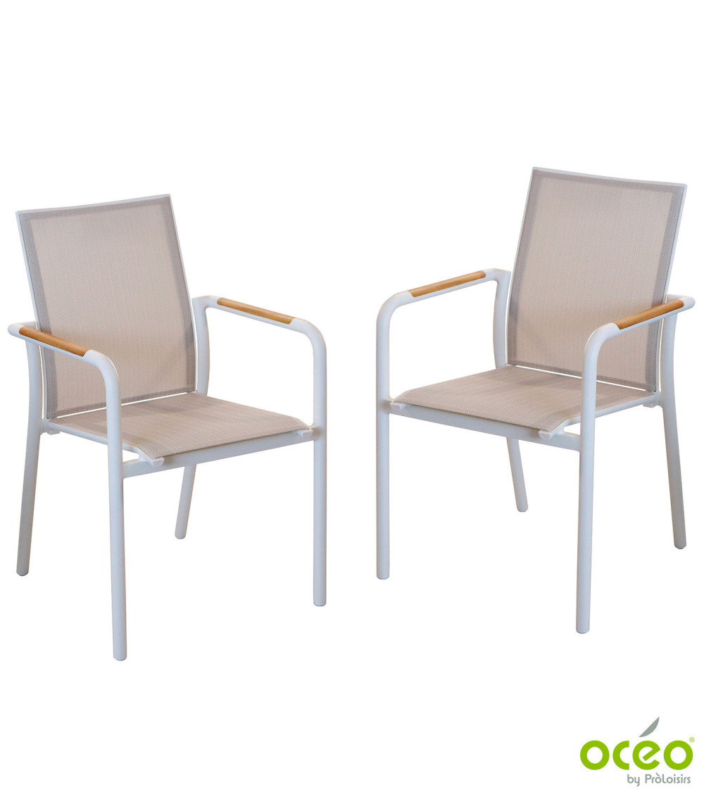 Fauteuil AROHA Coloris:Châssis Blanc/Assise Blanc  Eco-participation :Prix de vente comprenant l' éco-participation de 0,40 € TT