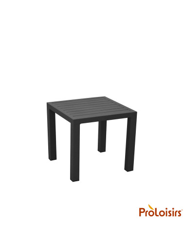 Table basse LOU Coloris:Châssis Graphite / Plateau Graphite  Eco-participation :Prix de vente comprenant l' éco-participation de