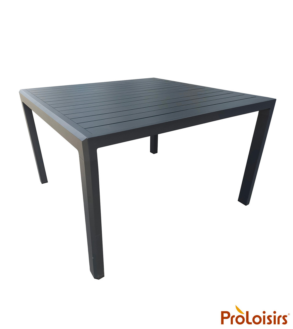 Table mi-haute PRADO Coloris:Châssis Graphite / Plateau Graphite  Eco-participation :Prix de vente comprenant l' éco-participati