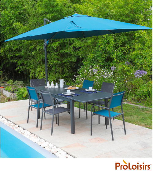 Parasol déporté NH 3x3 orientable   Eco-participation :Prix de vente comprenant l' éco-participation de 0,14 € TTC Mode de livra