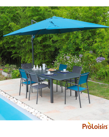 Parasol déporté NH 3x3 orientable   Eco-participation :Prix de vente comprenant l' éco-participation de 0,14 € TTC Mode de livra