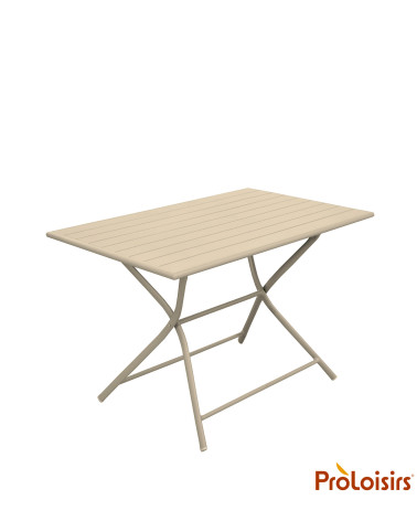Table guéridon GLOBE 110 Coloris:Châssis Crème / Plateau Crème  Eco-participation :Prix de vente comprenant l' éco-participation