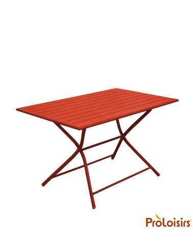 Table guéridon GLOBE 110 Coloris:Châssis Terra / Plateau Terra  Eco-participation :Prix de vente comprenant l' éco-participation