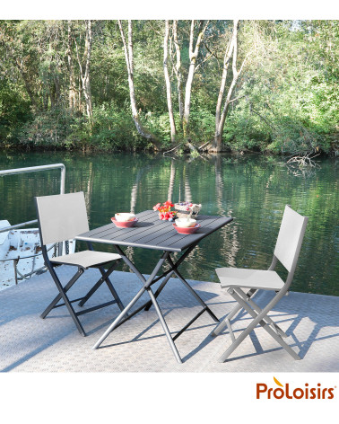 Table guéridon GLOBE 110 Coloris:Châssis Graphite / Plateau Graphite  Eco-participation :Prix de vente comprenant l' éco-partici