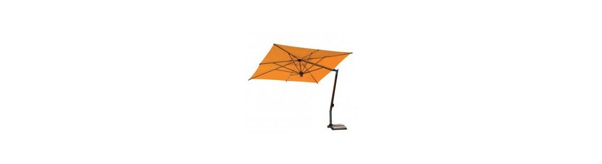 Parasol mât déporté